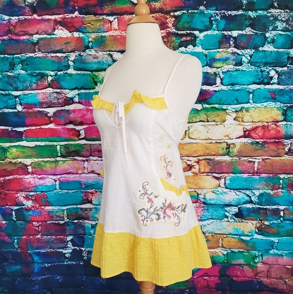 Free People Tops - Free People Embroidered Top Small